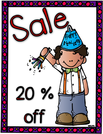 It's A New Year's Sale - Cartoon (439x616)