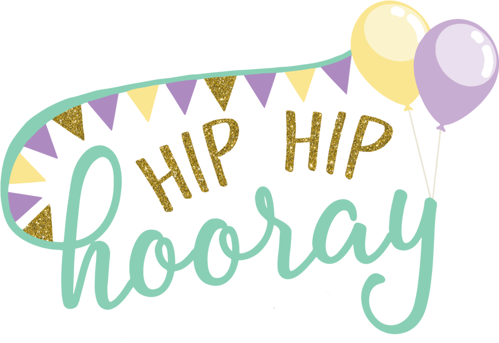 Birthday - Hip Hip Hurray Design (1000x713)