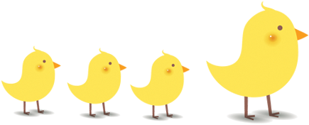 Bird Beak Chicken Text Illustration - Bird Beak Chicken Text Illustration (781x372)