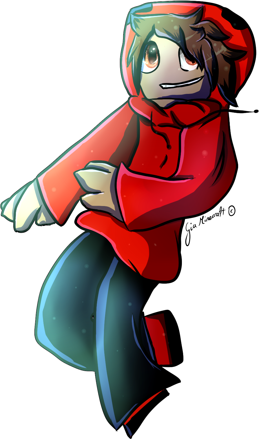 Julia By Pandorarts - Minecraft Deviant Art Ong (1500x1800)