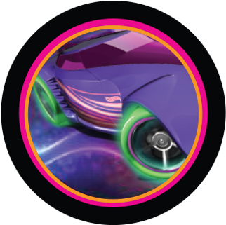 Hw Glow Wheels - Hot Wheels Power Surge Glow Wheels (406x330)