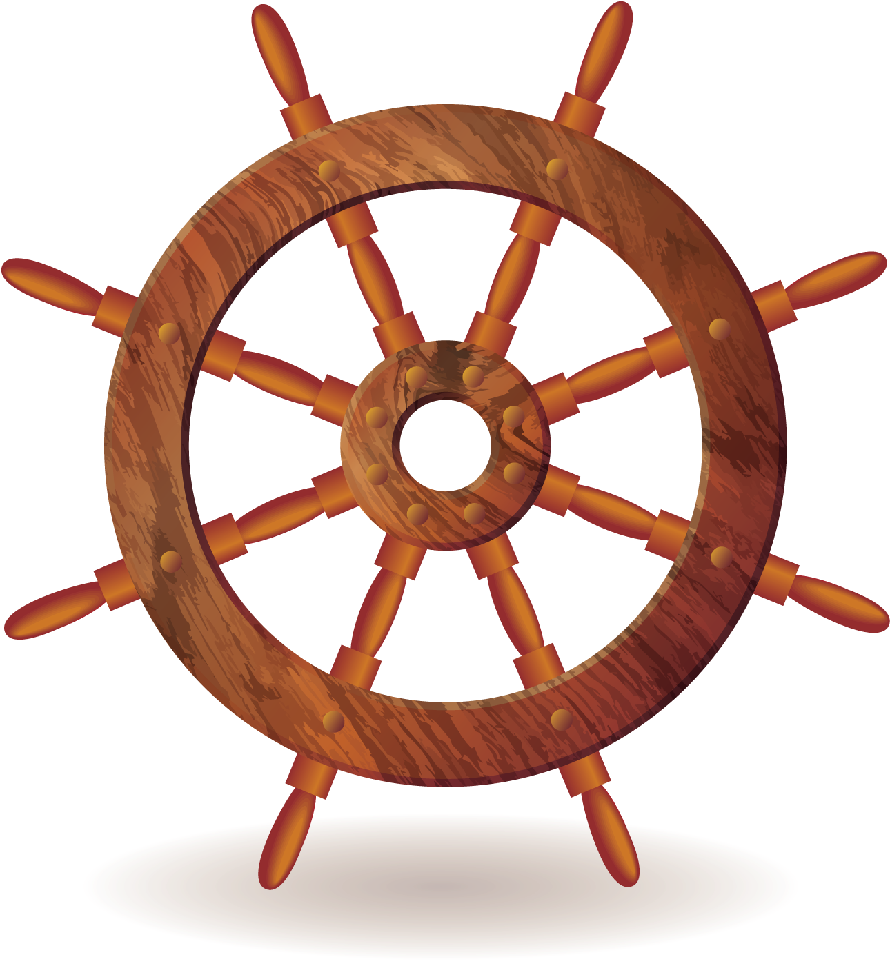 Car Ships Wheel Clip Art - Ships Wheel With Transparent Background (1500x1500)