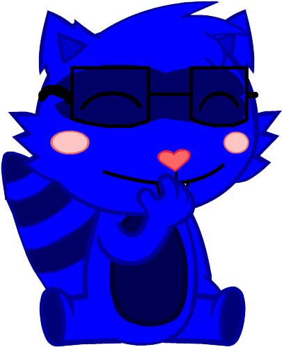 Sarevol The Raccoon Being Cute By Sarey-raccoon - Cartoon (481x578)