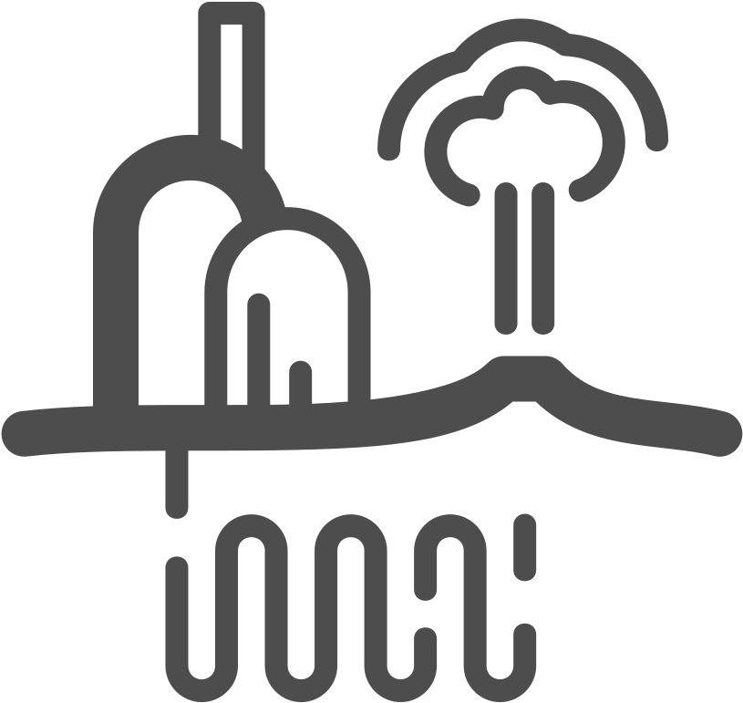 Geothermal Energy - Geothermal Power Plant Png (1000x1000)