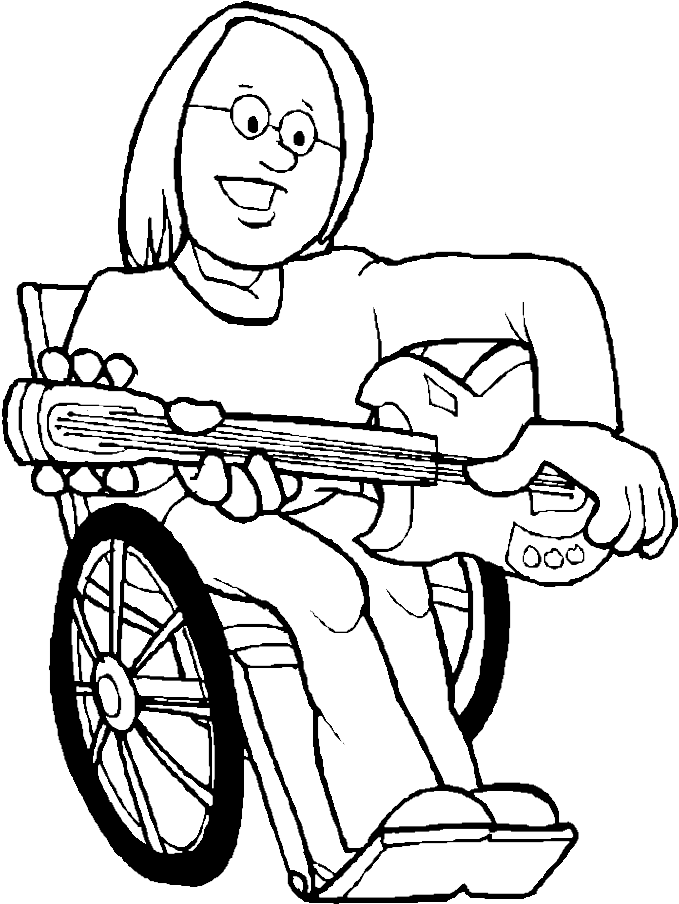 Hot Wheels Music Car Coloring Pages - Coloring Disability Clipart (700x903)