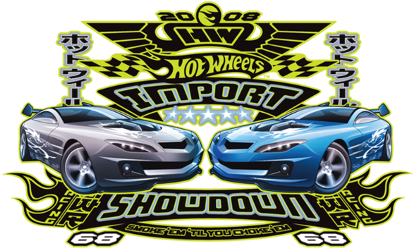 The Chop Inspired Designs Below Were Made Entirely - Hot Wheels (600x363)