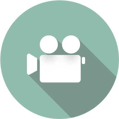Video Camera Icon Green1 Copy - Circle (460x434)