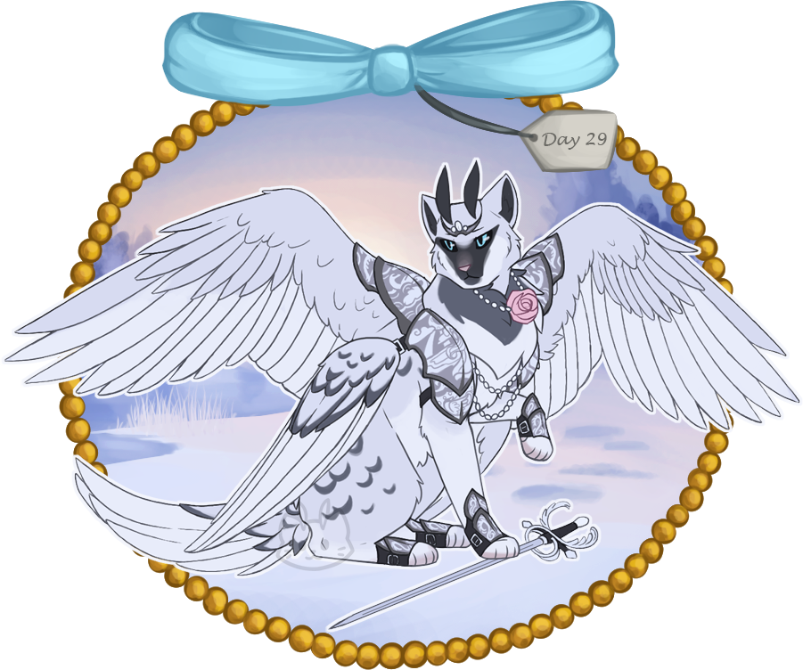 Winter Advent Day - Hawk (901x752)