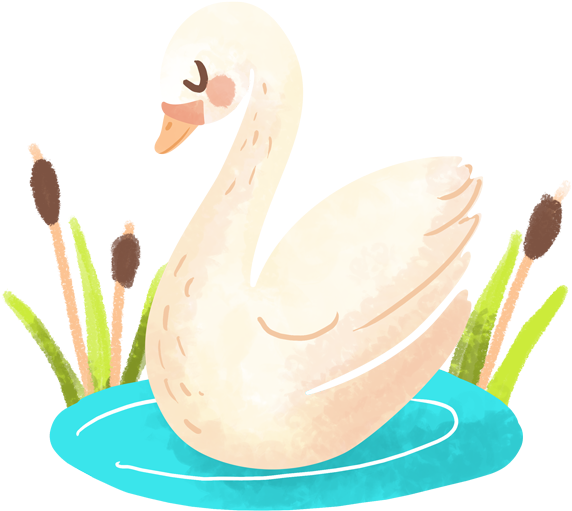 Beautiful Watercolor Garden Flowers And Butterflies - Duck (618x618)