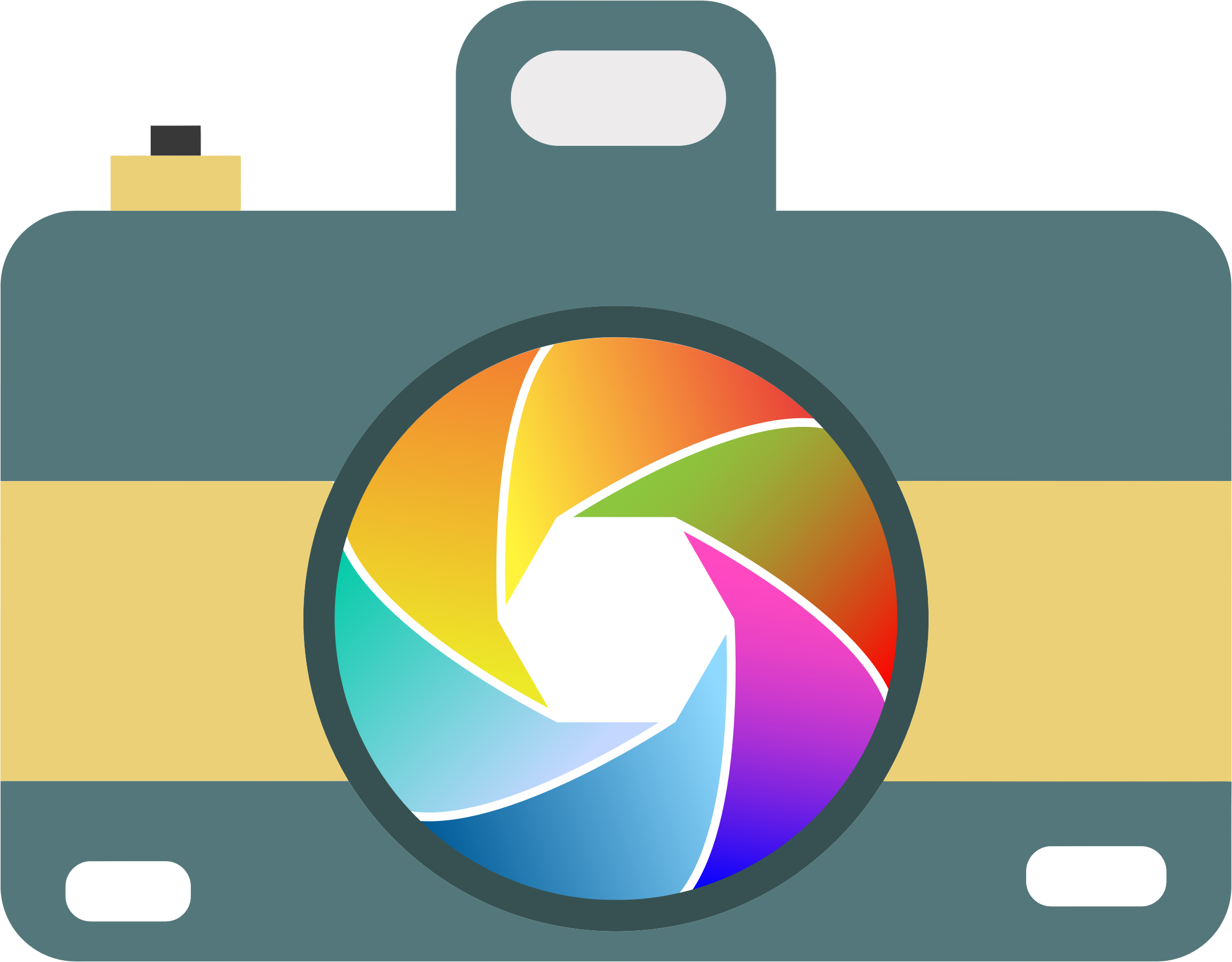 Colorful Camera - Colorful Camera Icon Png (2298x1794)