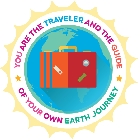 You Are The Traveler And The Guide Of Your Own Earth - Skating (450x450)