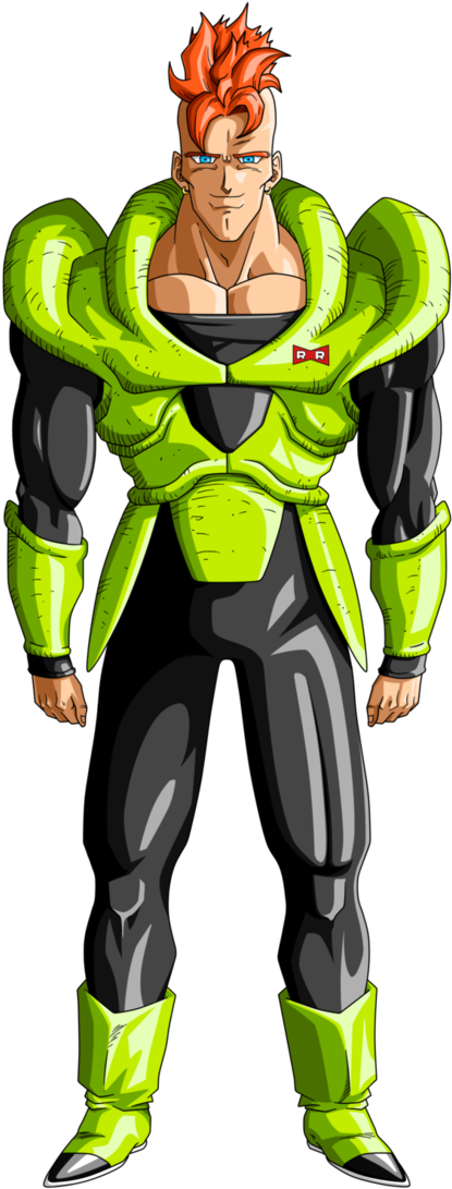 Número 16 Dragon Ball Z (664x1204)