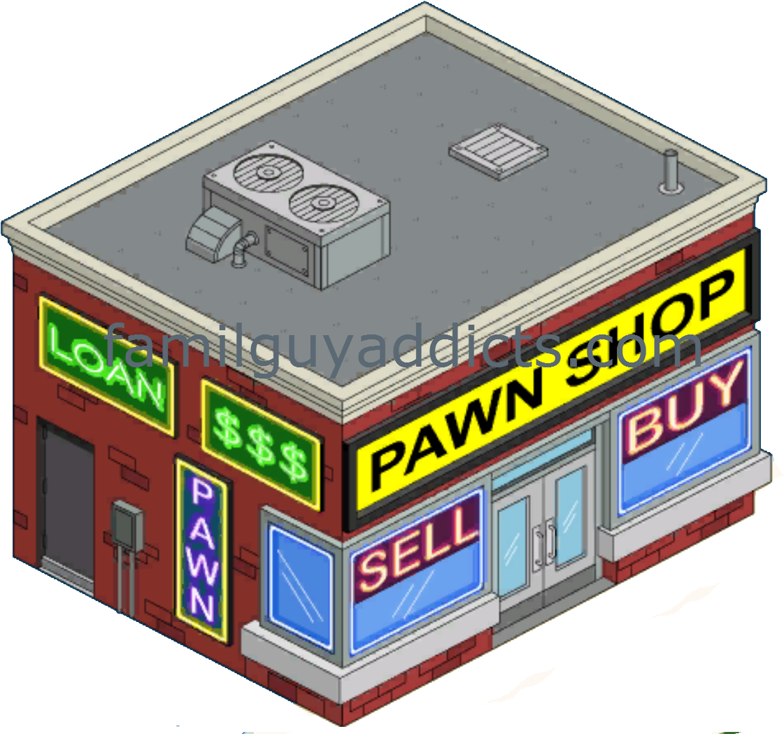 Quahog's Pawn Shop - Shed (1152x1061)