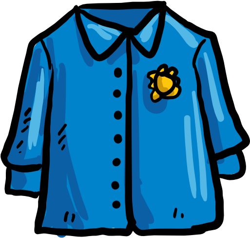 Uniforme Icono Gratis - School Uniforms Svg (512x512)