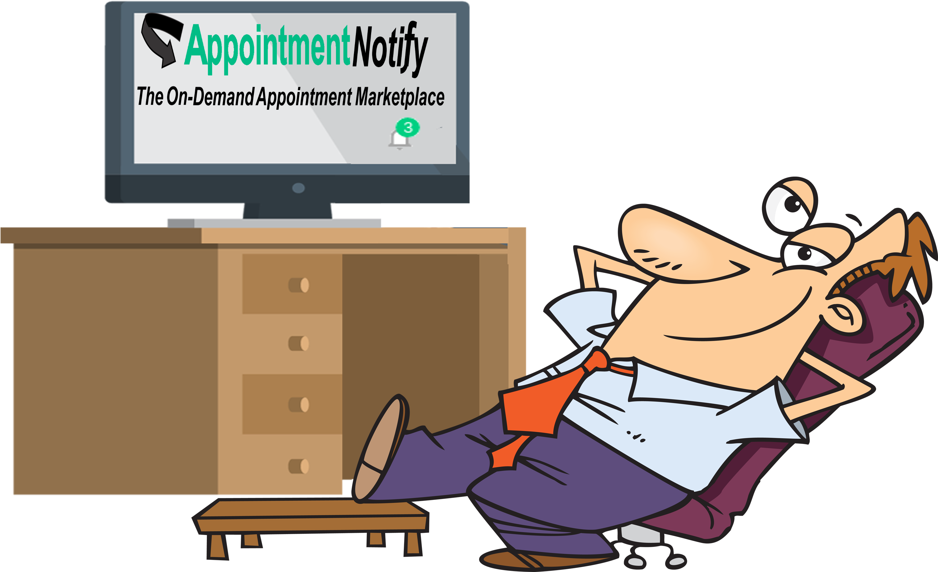 Patients Can Now Get Auto-notified Of [newly] Available - Cartoon (3124x2073)