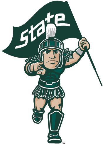Was Revised From "their Specialty Is Farming, But Those - Ncaa Michigan State University Medium Sparty Mascot (350x500)