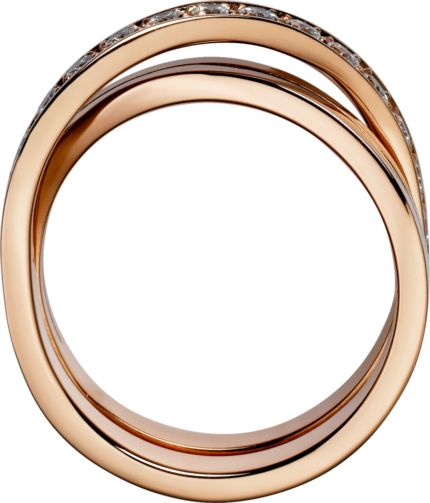 Etincelle De Cartier Ringpink Gold, - Cartier (877x1024)