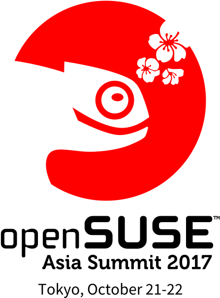Opensuse Asia 17 Logo Borderless Red Trans - Opensuse - 1 Licence - 1 Licence (480x668)