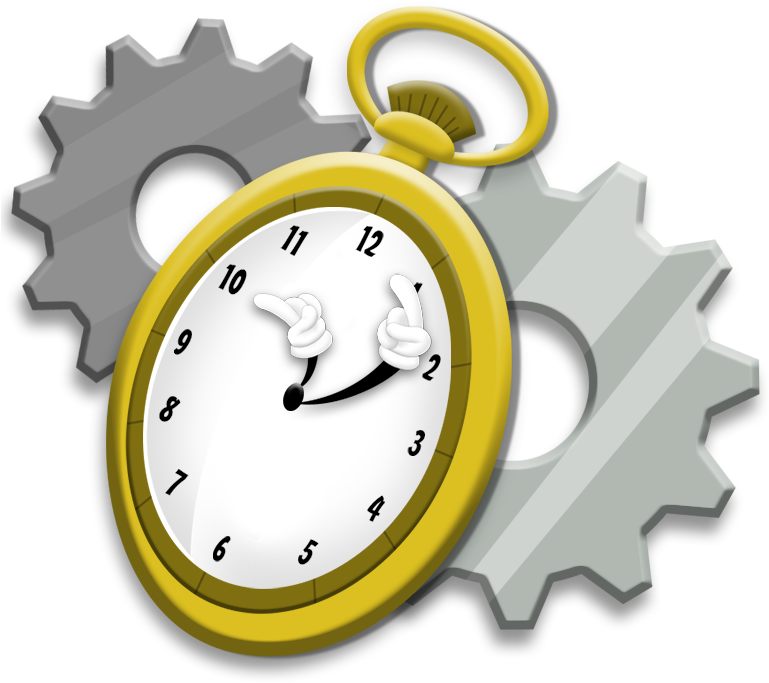 Pocket Watch Clip Art Png 574 - Toontown Rewritten Logo (768x768)