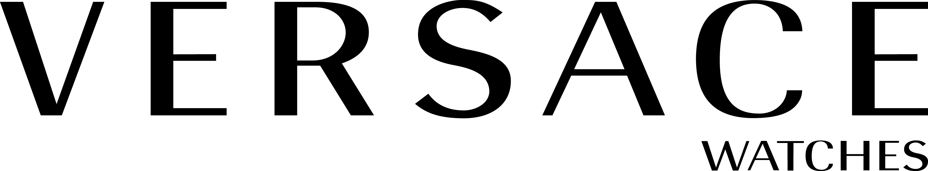 Versace Clipart Transparent - Versace Logo Logo (3542x653)