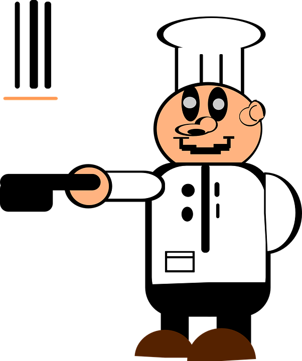 Free Chef Hat Clipart 19, Buy Clip Art - Cook (602x720)