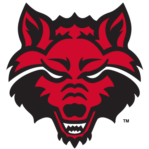 Arkansas State University - Arkansas State Red Wolf (535x511)