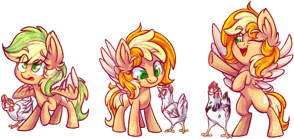 Evolution Of Chickpea And Porridge By Spacechickennerd - Cartoon (1024x500)