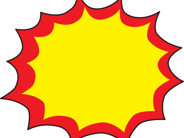 Explosions Clipart Superhero - Explosion Clip Art (640x480)