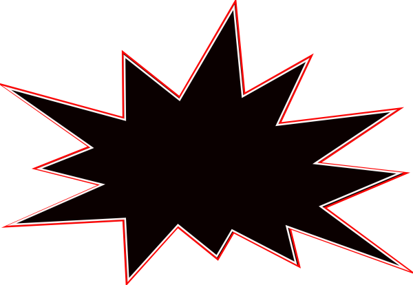 Boom Baits Background Clip Art At Clkercom Vector Online - Boom Pow Bang Svg (600x414)
