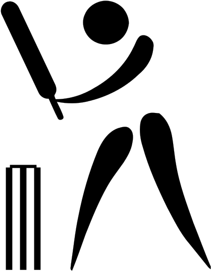File - Cricket Pictogram - Svg - Cricket Pictogram (600x600)