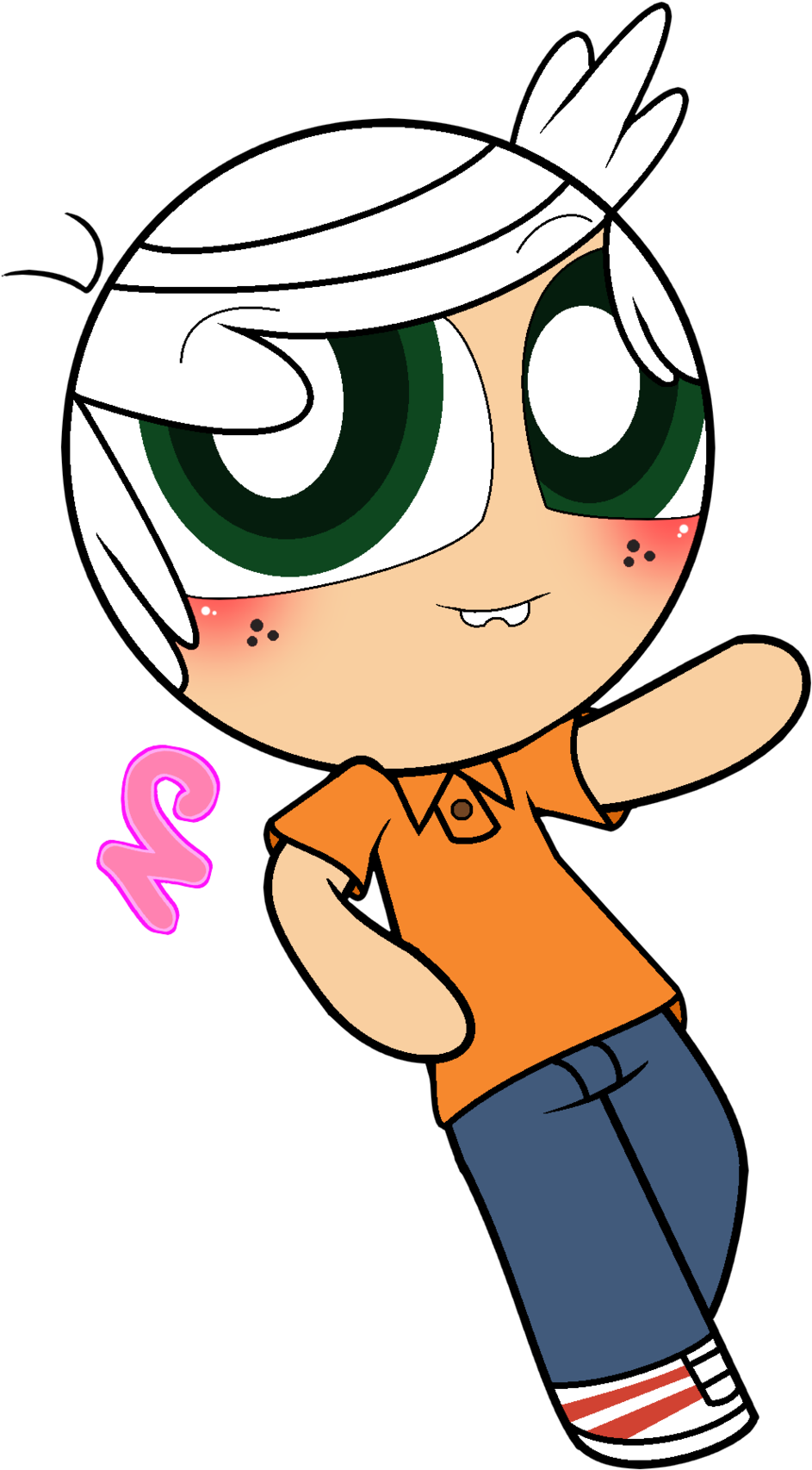 Lincoln From The Loud House By Nini The Inkling - Puffed Loud House (1024x1742)