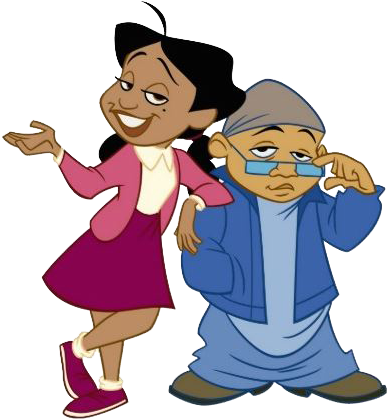 Proud Family Clipart - Sticky From The Proud Family (402x438)