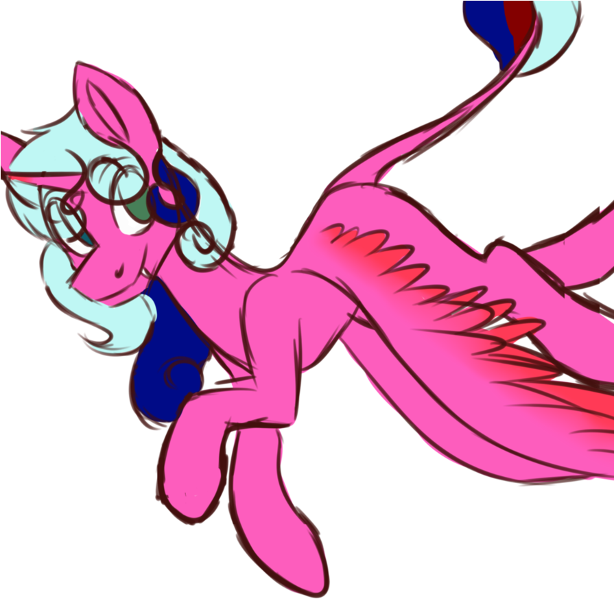 Color Streak By Likap2 - Cartoon (894x894)