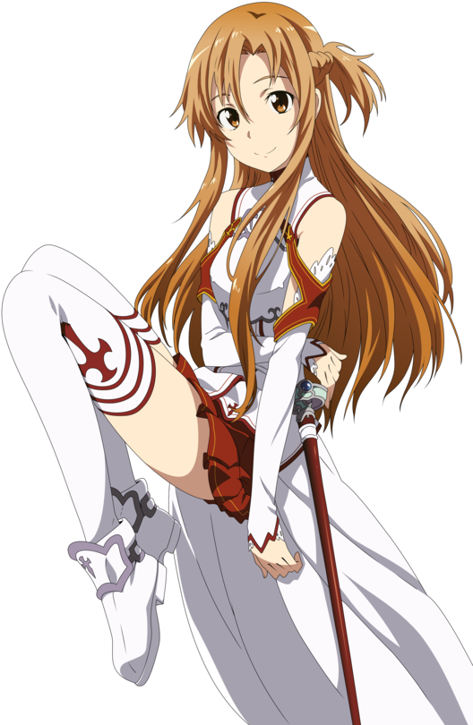 Asuna Yuuki Vector By Mike-rmb - Sword Art Online Png Hot (600x850)