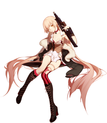 Girls' Frontline Ots 14 Dp - Girls Frontline Kalina Outfits (400x441)