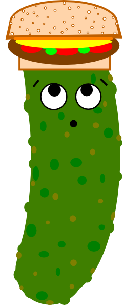 This Free Clip Arts Design Of Hamburger Green - This Free Clip Arts Design Of Hamburger Green (240x594)