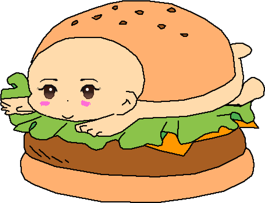 Hamburger Baby - Hamburger Baby (1000x1000)