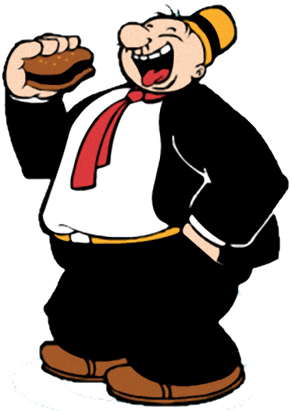 Hamburger Guy From Popeye (427x600)