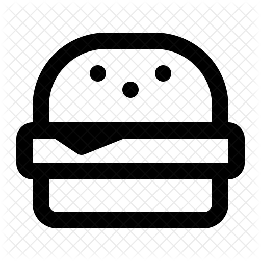 Burger Icon - Hamburger (512x512)