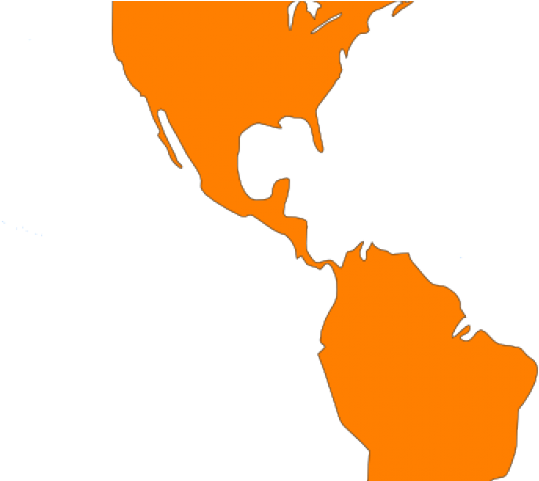 America Cliparts - Latin America Map Clipart (640x480)