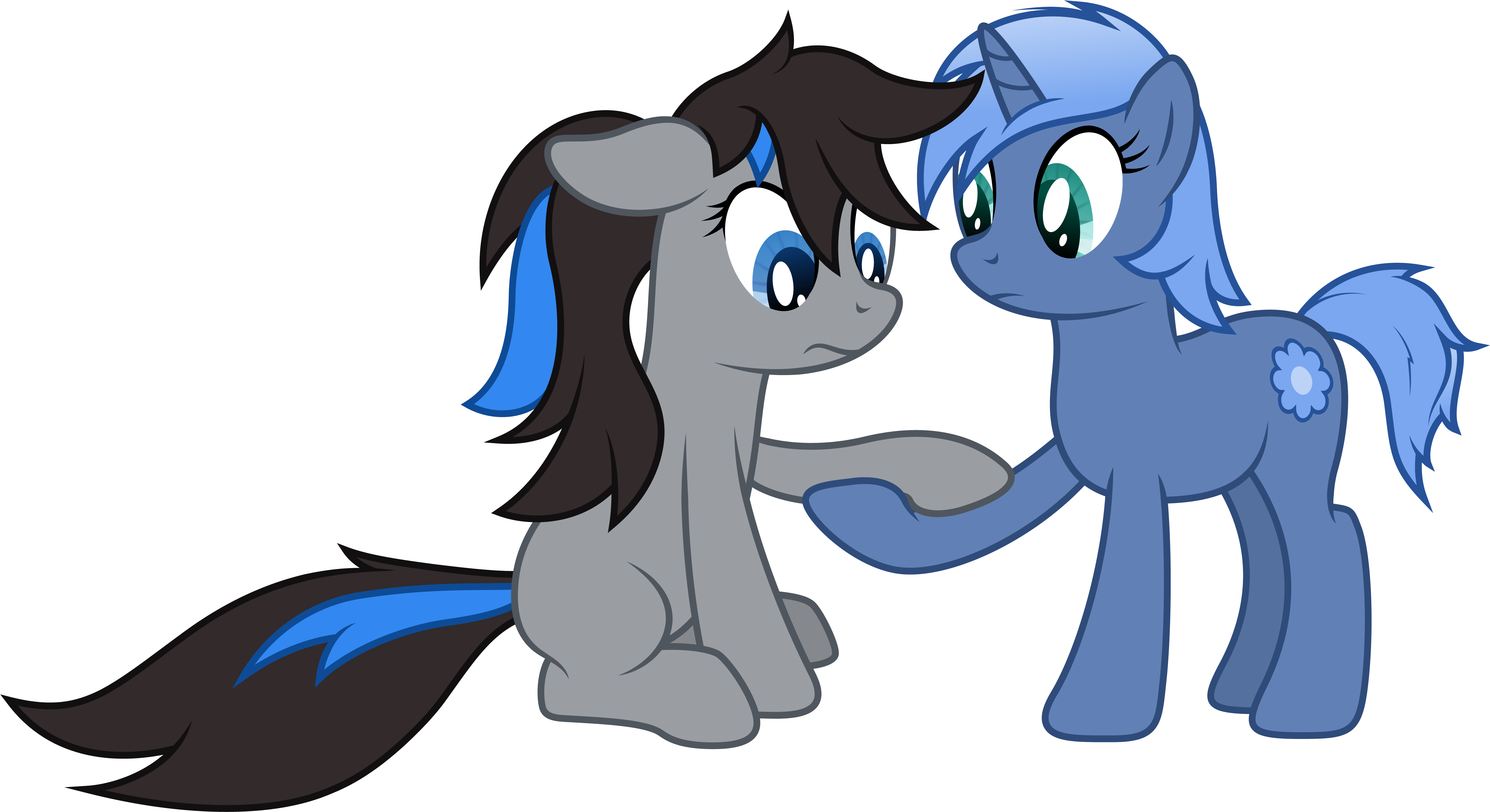 Comforting A Fellow Like-minded Fella By Djdavid98 - Cartoon (5440x3040)