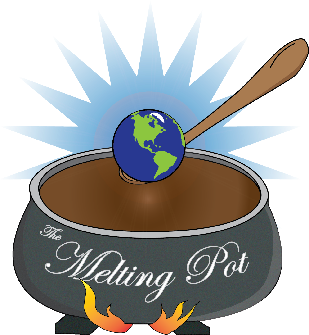 Melting Pot - Melting Pot Of Cultures (1358x1525)