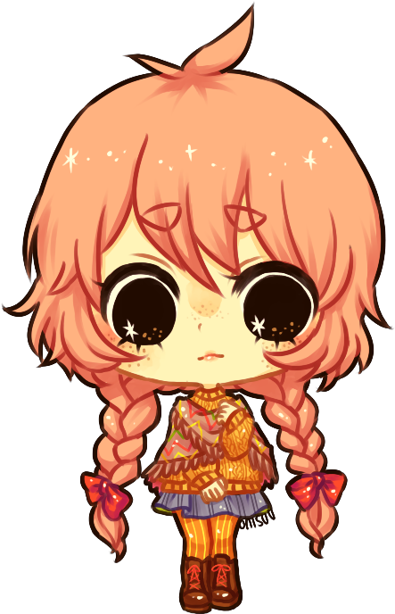 Art Trade Demonguts By Onisuu - Anime Chibi Art Style (463x691)