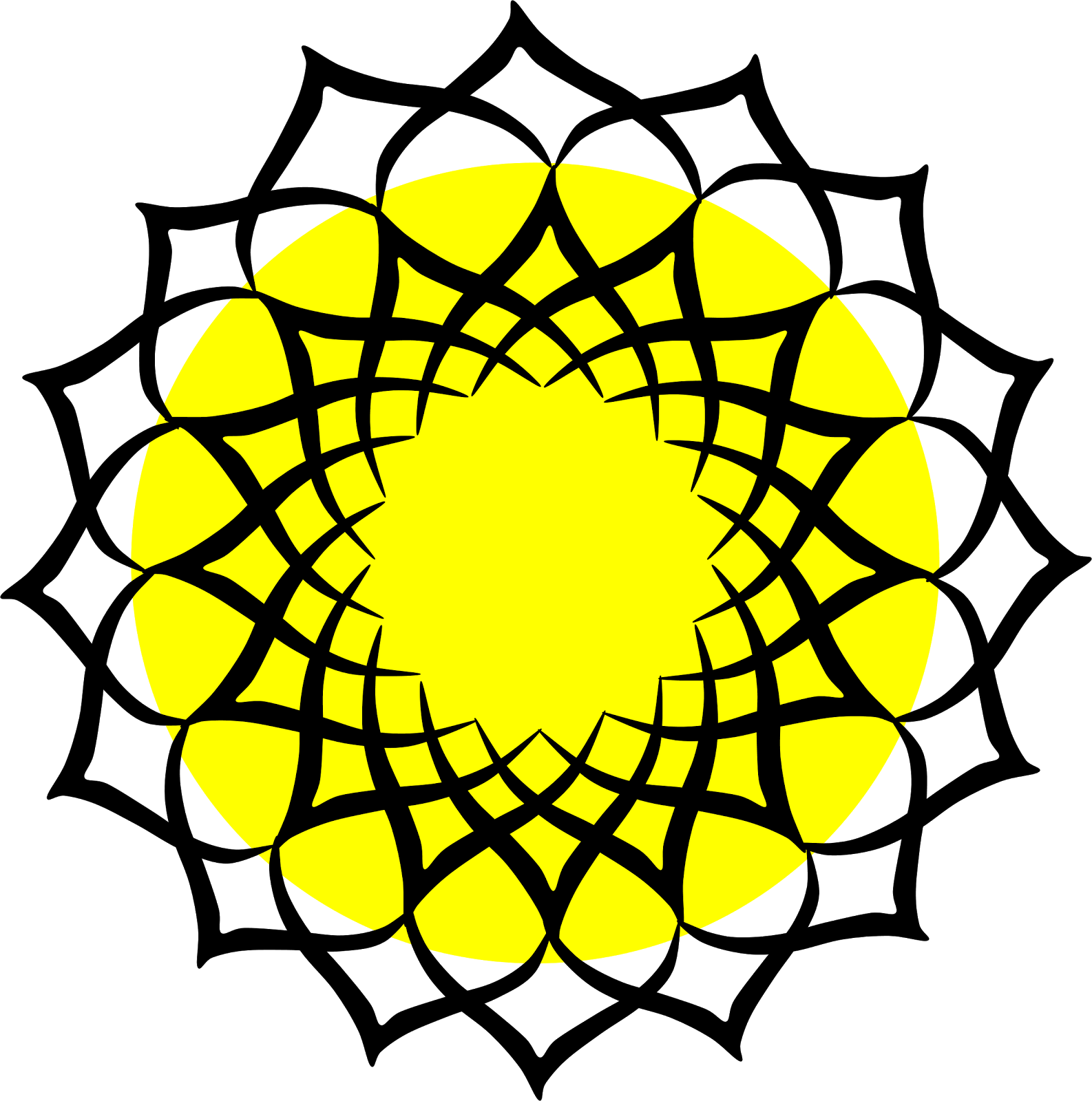 Download Free Clipart Mandala Series Rt013 - Ordine Architetti Roma (1586x1600)