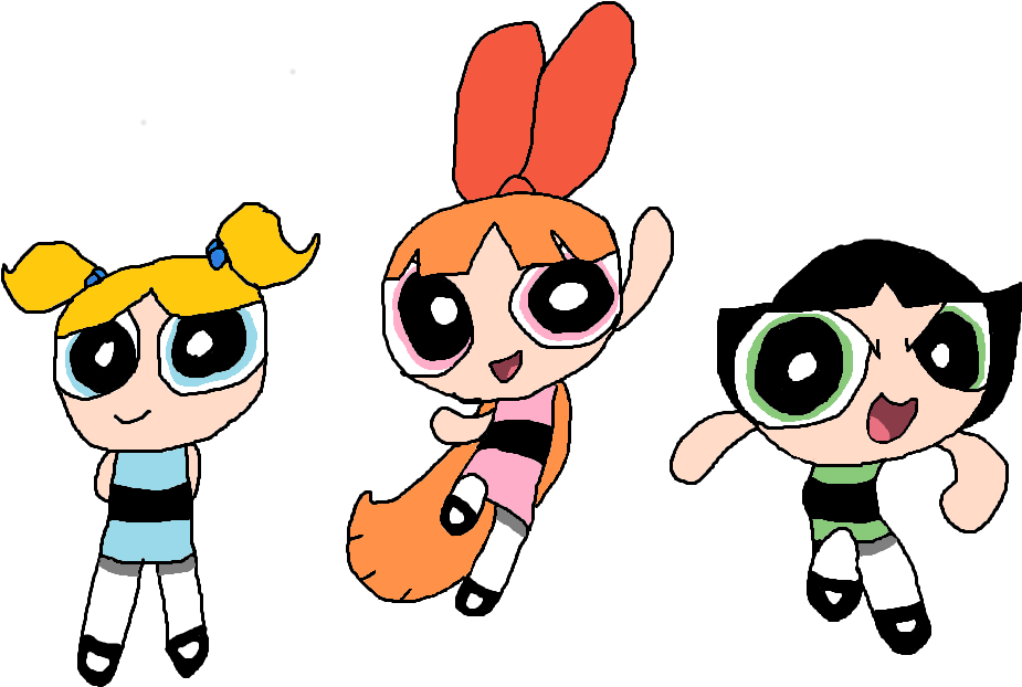 Shadow Streak On Twitter - The Powerpuff Girls (964x651)