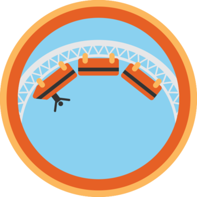 Roller Coaster Badge - World Quality Day 2010 (400x400)