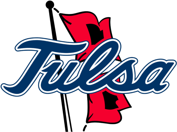 Men's Winning Streak Reaches Six Games - Tulsa Golden Hurricane Logo (571x430)