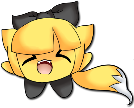 Kitty Kirby By Madolche - Cartoon (439x383)