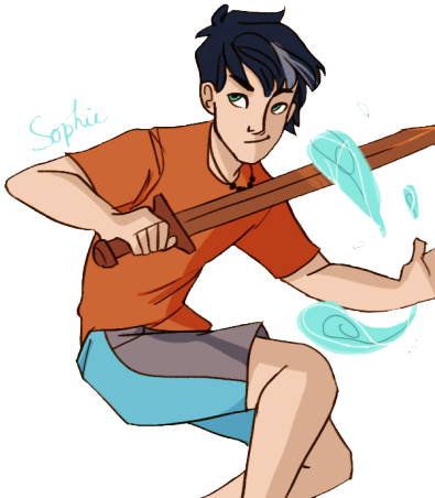 <3 Grey Streak - Percy Jackson & The Olympians (500x464)