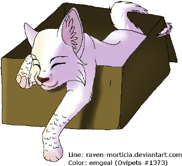 Ovipets Cattus Adoptable Example By Emgeal - Ovipets Fan Art (400x372)